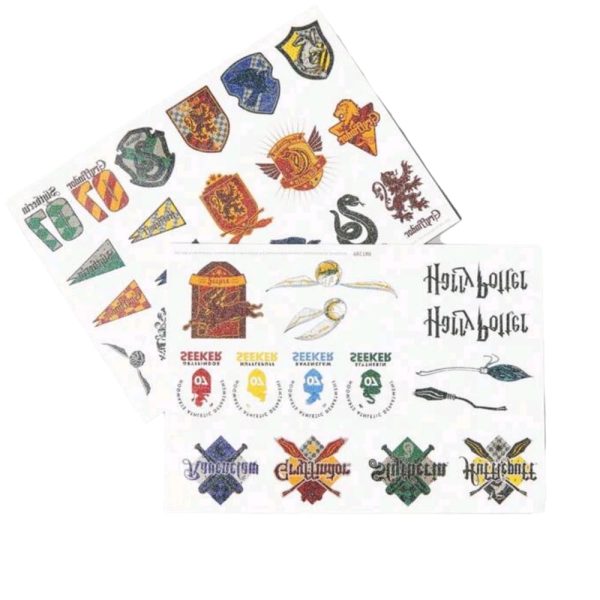 Harry Potter Themed Tattoos 2 Sheets