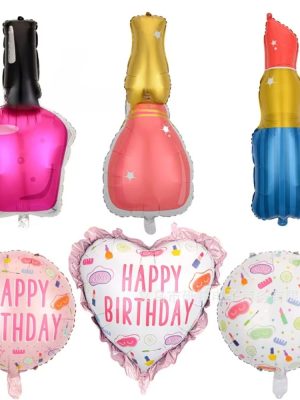 Make Up Foil Balloons Party Decorations for Make Up or Pamper Themed Party