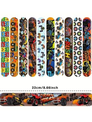 Monster Truck Party Favors Slapbands