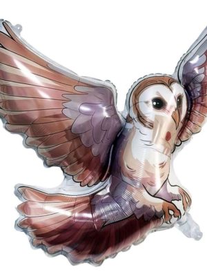 Owl Shaped Foil Balloon Party Decoration For Wizard Themed Partiets