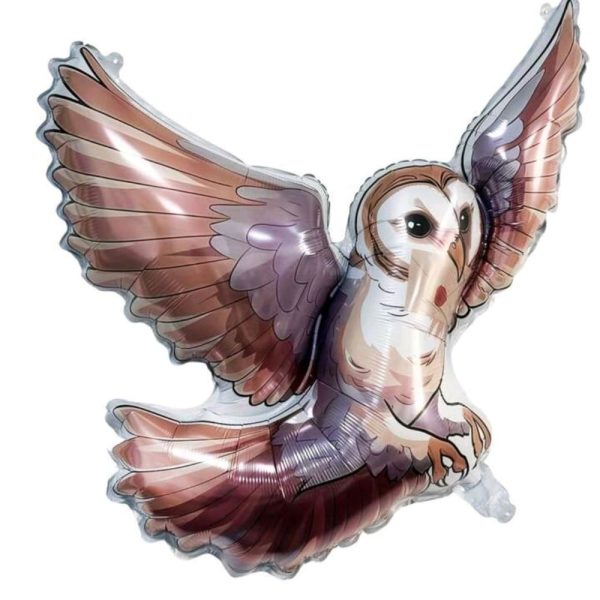Owl Shaped Foil Balloon Party Decoration For Wizard Themed Partiets