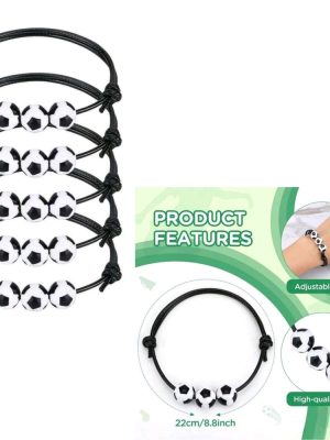 Soccer Party Favors Charm Bracelets