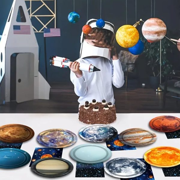 Space Solar System Themed Tableware Party Decor for a Space Themed Party