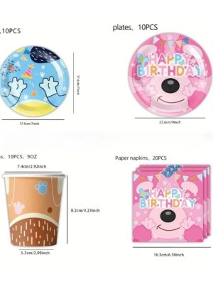 Cute Cartoon Dog Tableware Set