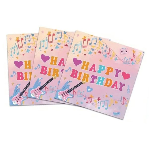 Disco Happy Birthday Napkins