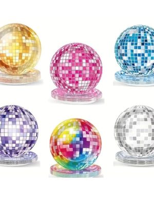 Disco Paper Plates 6 Piece