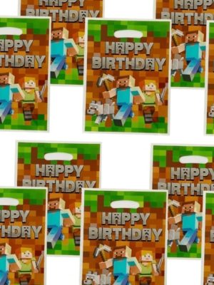Pixel Favor Bags 10 Piece