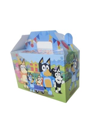 Bluey Happy Birthday Party Favor Boxes