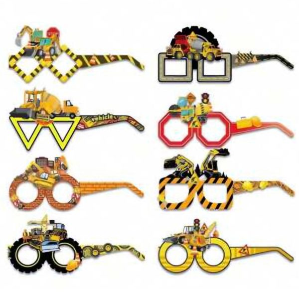 Construction Paper Glasses 8 Piece