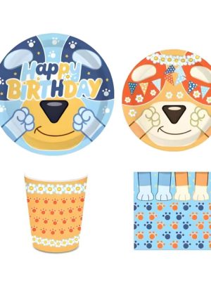 Dog Themed Tableware Set