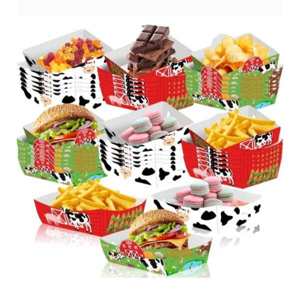 Farm Animal Snack Trays