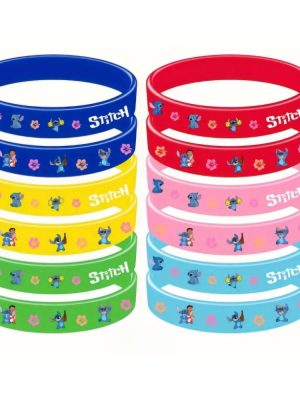 Lilo And Stitch Party Favors Silicone Wristbands
