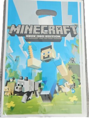 Pixel Themed Party Favor Loot Bags