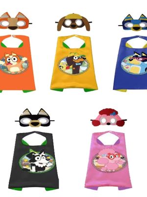 bluey and friends capes and masks