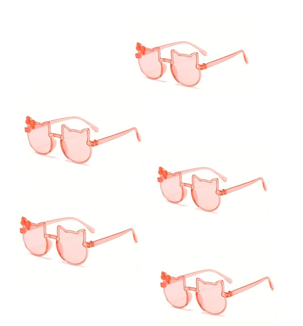 Cat Party Favors Plastic Sunglasses-6 Piece 1 Cat Party Favors Sunglasses 5 Piece