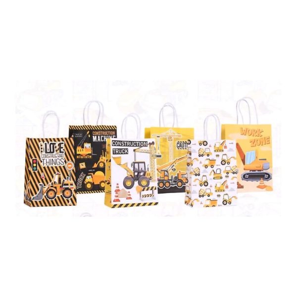 Construction Party Supplies Party Favor Bags
