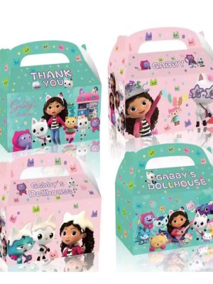 Dollhouse Themed Favor Boxes
