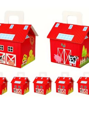 Farm Animal Party Favor Boxes