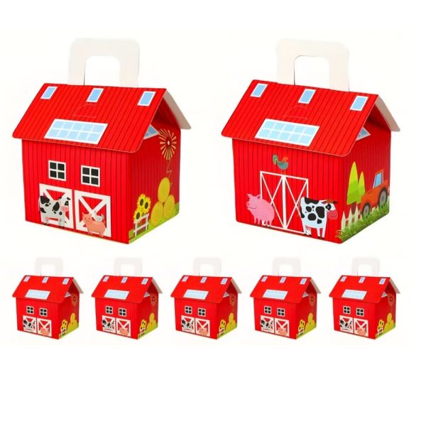 Farm Animal Party Favor Boxes