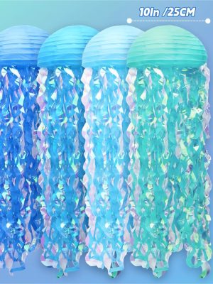 Jelly Fish Paper Laterns Party Decor Under The Sea Theme