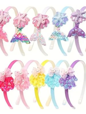 Mermaid Headbands Party Accesories