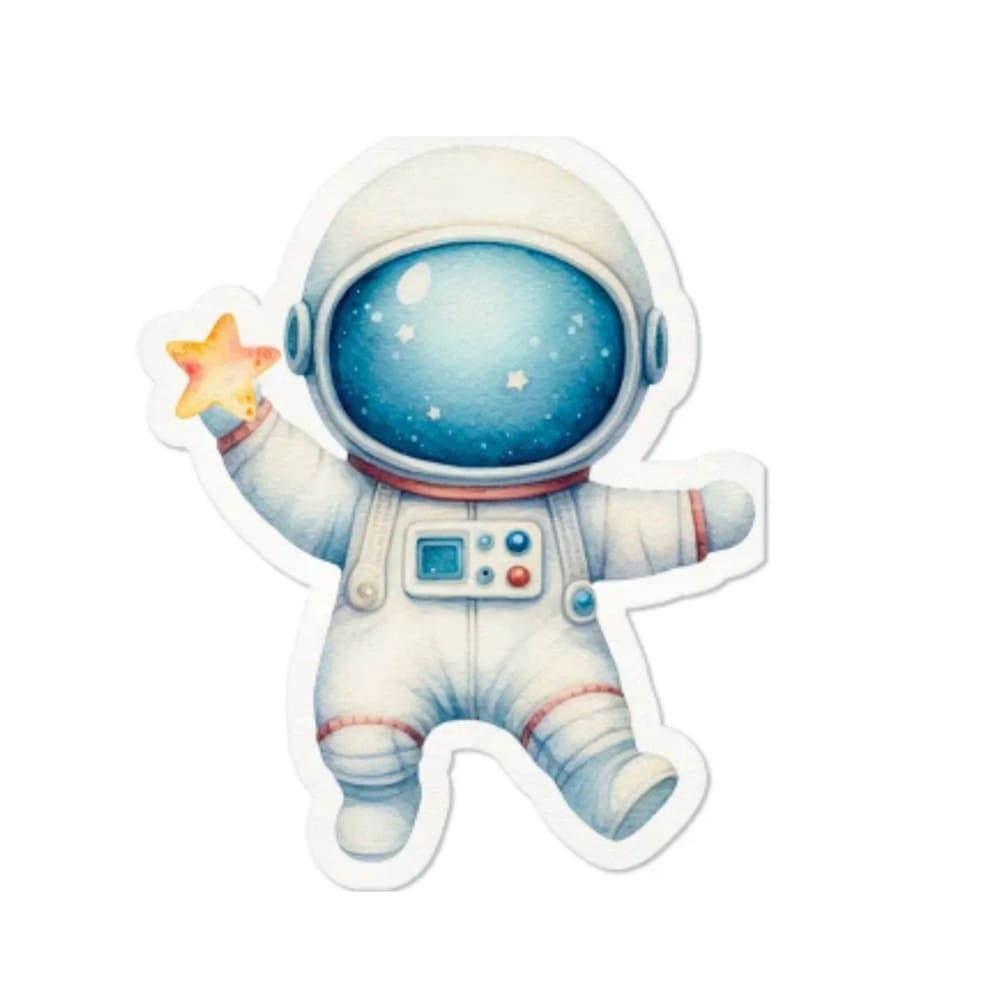 Space Astronaut Shaped Paper Napkins-20 Piece 1 Space Austronaut Paper Napkins