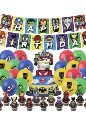 Super Hero Party Decoration Set