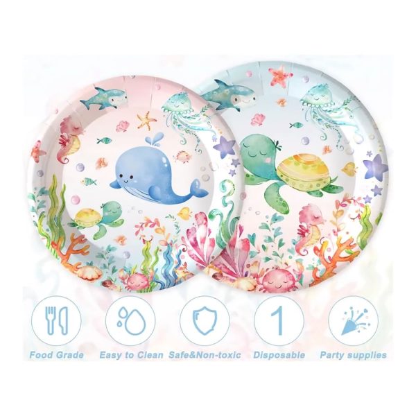 Under The Sea Paper Plates