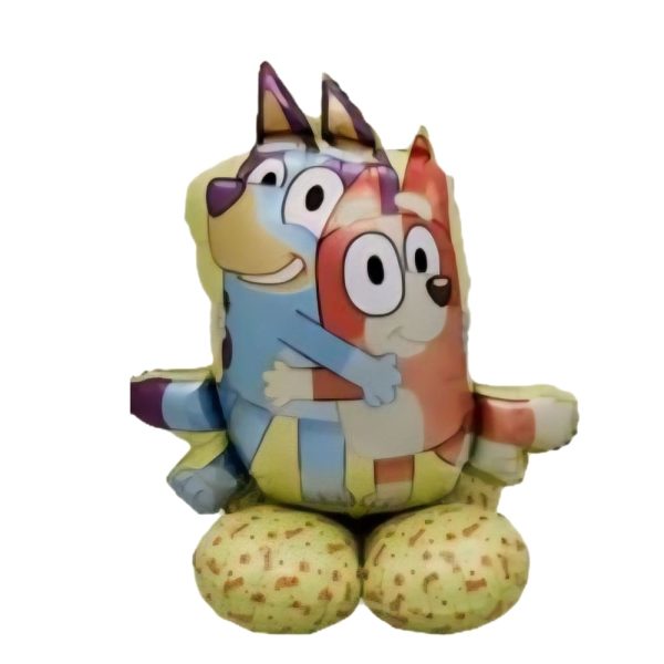 Bluey and Bingo Standing Foil Balloon
