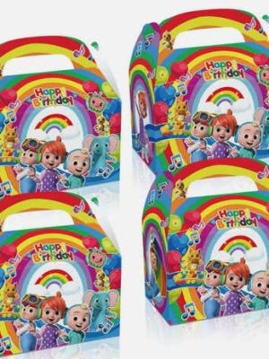Coco Melon Themed Party Favor Boxes