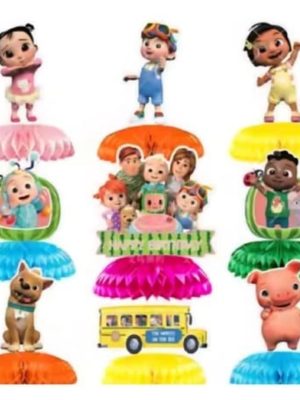 Cocomelon Honeycomb Decorations