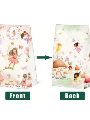 Fairy Party Favor Bags Two Design Print