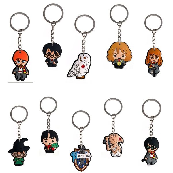 Harry Potter Themed Party Favors Assorted Keyrings