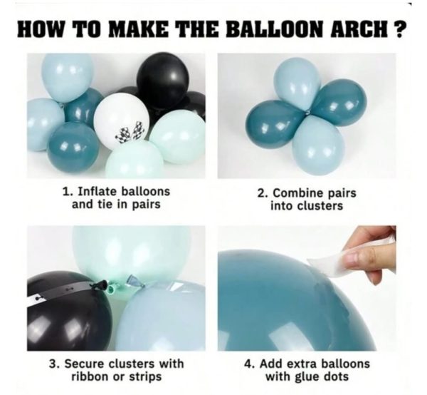 How to make a balloon arch tips