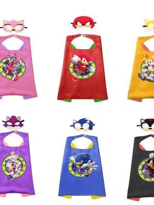 Sonic Capes And Masks Dress Up Sonic Themed Party
