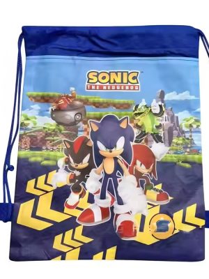 Sonic Drawstring Bags Sonic Party Favors