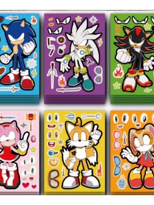 Sonic Party Favors Activity Stickers