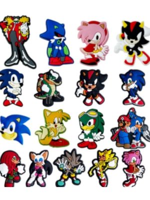 Sonic Party Favors Shoe Charms