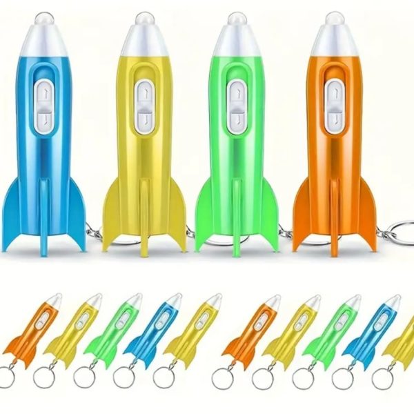 Space Mini Rocket Flash Lights Space Party Favors
