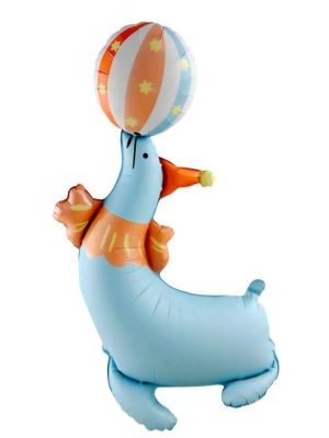 Standing Seal Large Balloon Party Decoration For a Circus Or Under The Sea Party
