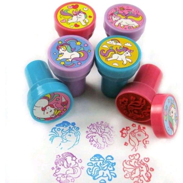 Unicorn Party Favors Ink Stamps