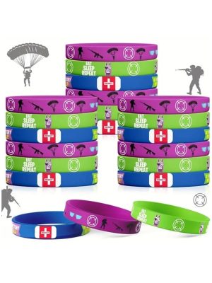 Battle Royale Party Favors Silicone Wristbands