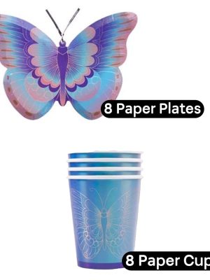 Butterfly Party Tableware Set