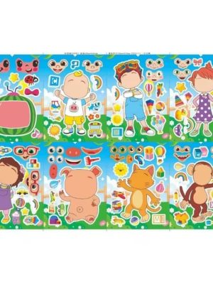 Cocomelon Party Favors Activity Stickers
