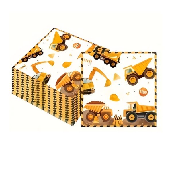 Construction Paper Napkins 20 Piece