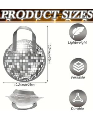 Disco Party Favor Tote Bags