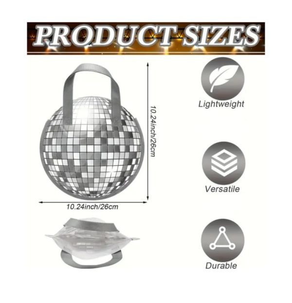Disco Party Favor Tote Bags