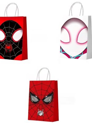 Party Favor Bags Spider Themed