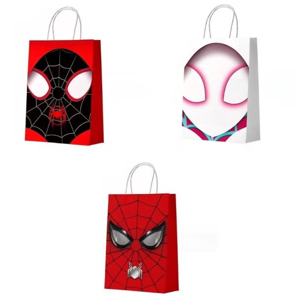 Party Favor Bags Spider Themed