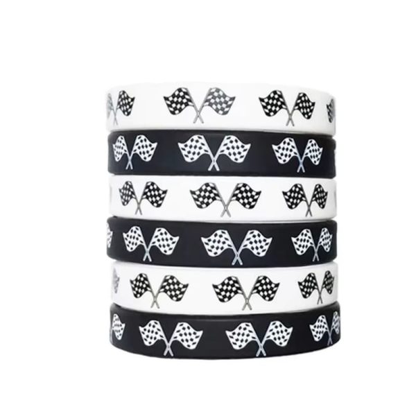 Race Car Party Favors Silicone Wristbands